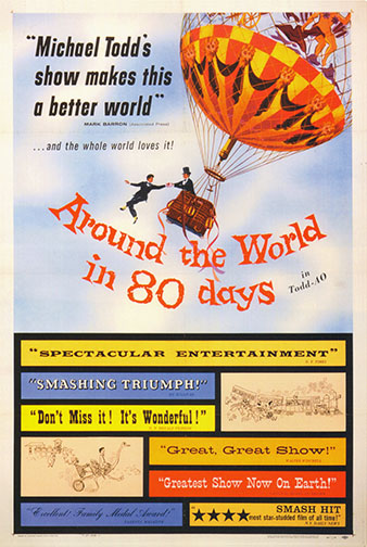 1956 (29th) Best Picture: “Around the World in 80 Days” 1956 (29th) Best Picture: “Around the World in 80 Days”