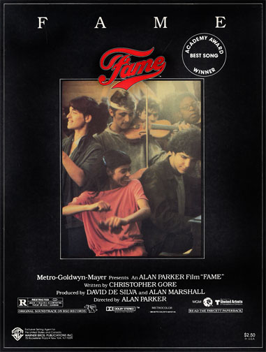 1980 (47th) Best Song: “Fame” 1980 (47th) Best Song: “Fame”