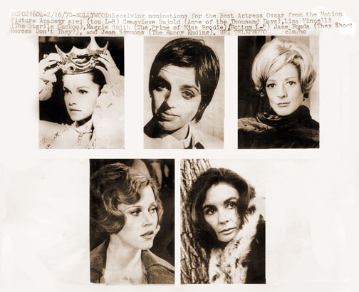 1969 Best Actress nominees (#3) 1969 Best Actress nominees (#3)