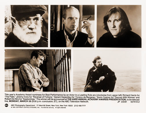 1990 Best Actor nominees 1990 Best Actor nominees