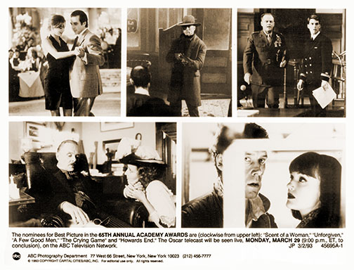 1992 Best Picture nominees 1992 Best Picture nominees