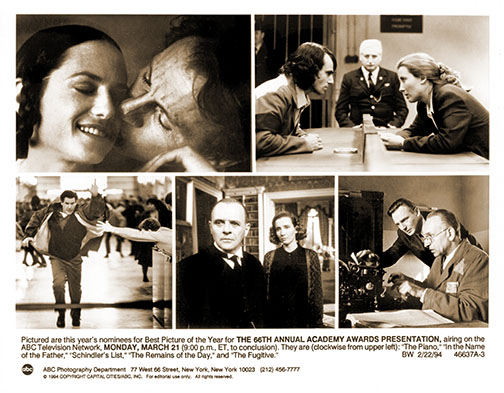 1993 Best Picture nominees (#1) 1993 Best Picture nominees (#1)
