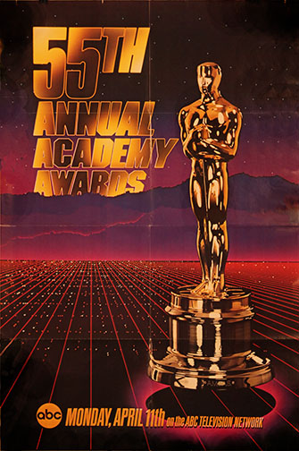 1982 (55th) Academy Award Ceremony Poster 1982 (55th) Academy Award Ceremony Poster