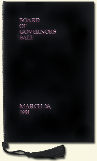 1990 (34th) Governors Ball 1990 (34th) Governors Ball
